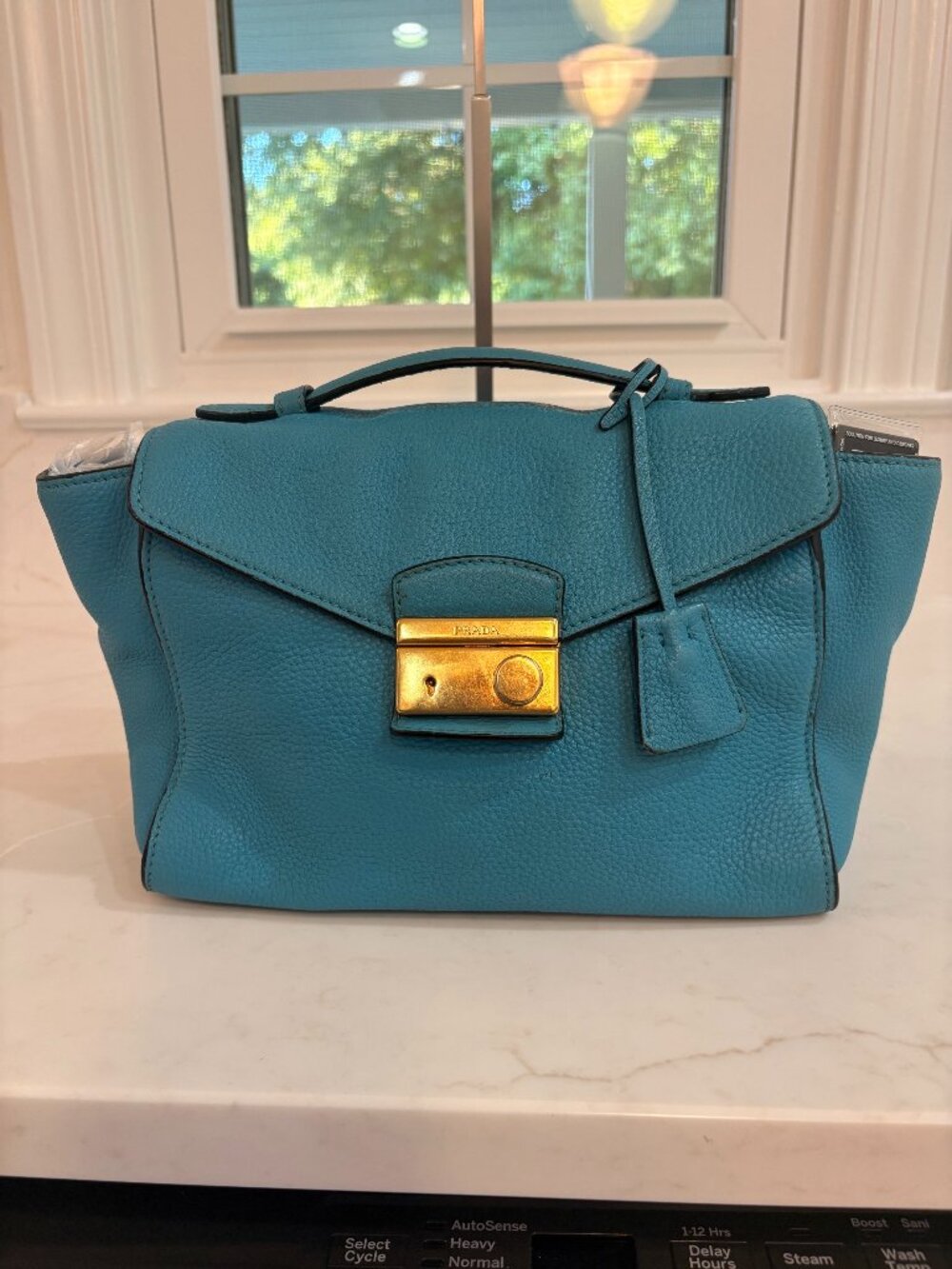 Prada Vitello Daino Sound Bag